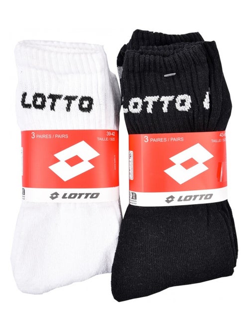 Chaussettes Homme LOTTO - Pack de 6 - Kiabi Chaussettes Homme LOTTO - Pack de 6 - Kiabi