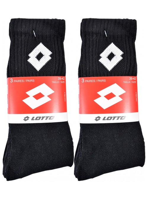Chaussettes Homme LOTTO - Pack de 6 - Kiabi Chaussettes Homme LOTTO - Pack de 6 - Kiabi