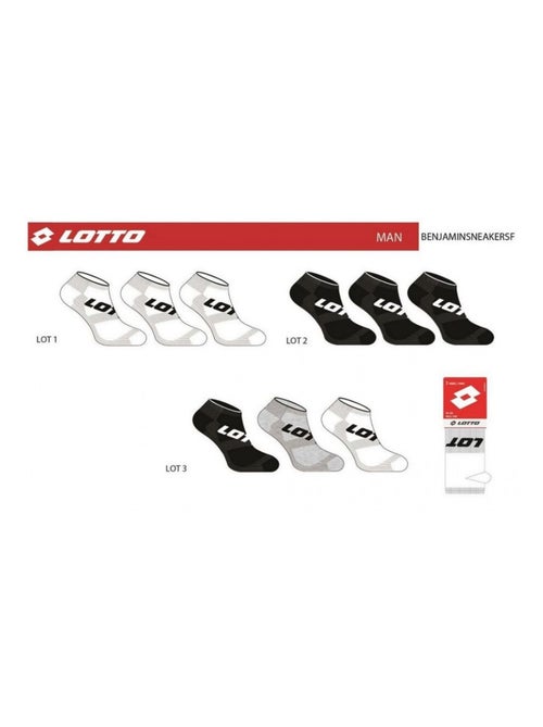 Chaussettes homme lotto - pack de 9 - Kiabi Chaussettes homme lotto - pack de 9 - Kiabi