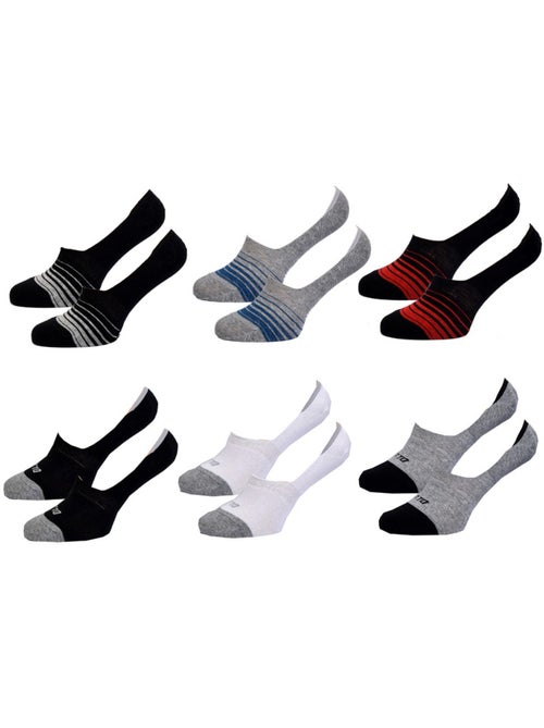 Chaussettes homme LOTTO SNEAKER - Pack de 6 - Kiabi Chaussettes homme LOTTO SNEAKER - Pack de 6 - Kiabi