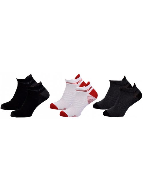 Chaussettes homme LOTTO SNEAKER - Pack de 6 - Kiabi Chaussettes homme LOTTO SNEAKER - Pack de 6 - Kiabi