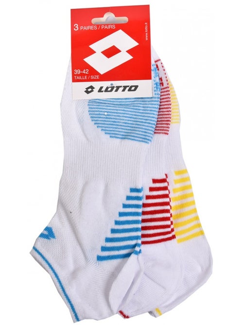 Chaussettes homme LOTTO SNEAKER - Pack de 6 - Kiabi Chaussettes homme LOTTO SNEAKER - Pack de 6 - Kiabi