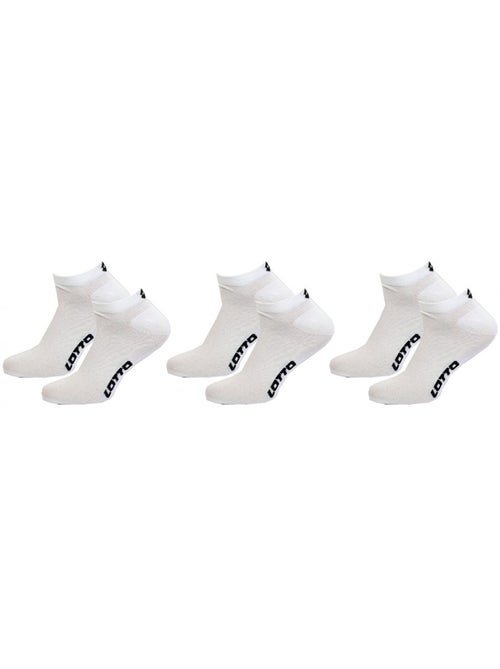 Chaussettes homme LOTTO SNEAKER - Pack de 6 - Kiabi Chaussettes homme LOTTO SNEAKER - Pack de 6 - Kiabi