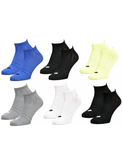 Chaussettes homme LOTTO SNEAKER - Pack de 6 - Kiabi Chaussettes homme LOTTO SNEAKER - Pack de 6 - Kiabi