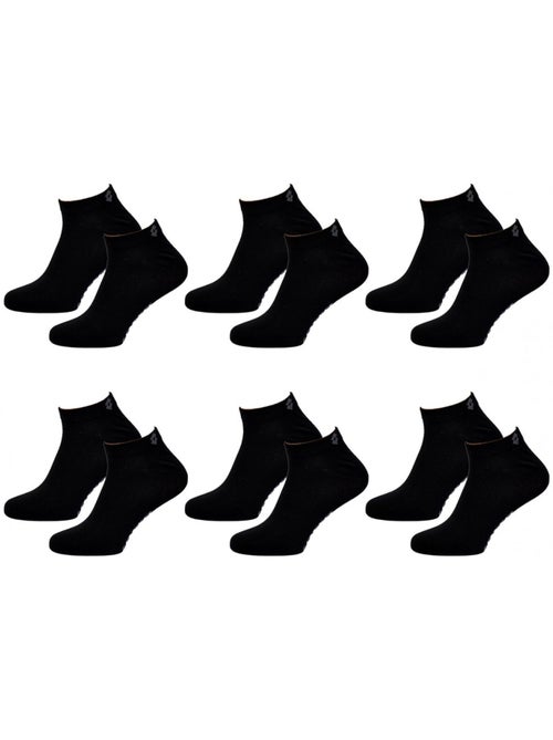 Chaussettes homme LOTTO SNEAKER - Pack de 6 - Kiabi Chaussettes homme LOTTO SNEAKER - Pack de 6 - Kiabi