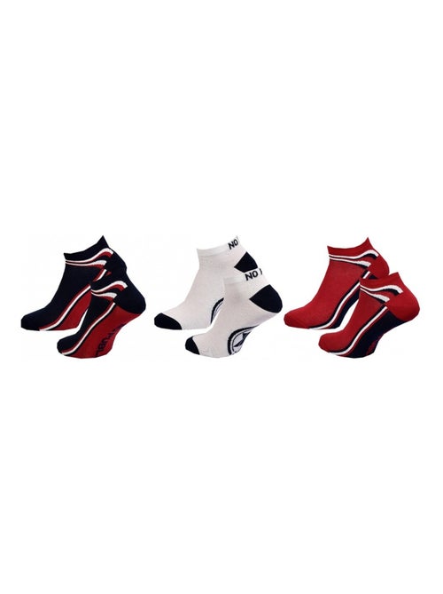 Chaussettes Homme NO PUBLIK - Pack de 6 - Kiabi Chaussettes Homme NO PUBLIK - Pack de 6 - Kiabi