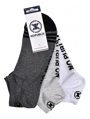 Chaussettes Homme NO PUBLIK - Pack de 9