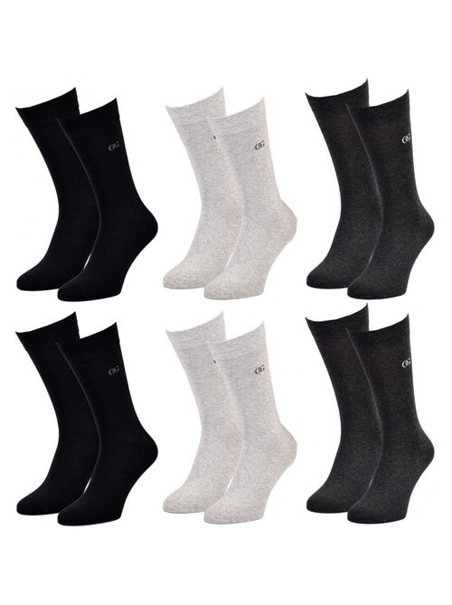 Chaussettes Homme OLIVER GRANT - Pack de 6 - Kiabi Chaussettes Homme OLIVER GRANT - Pack de 6 - Kiabi