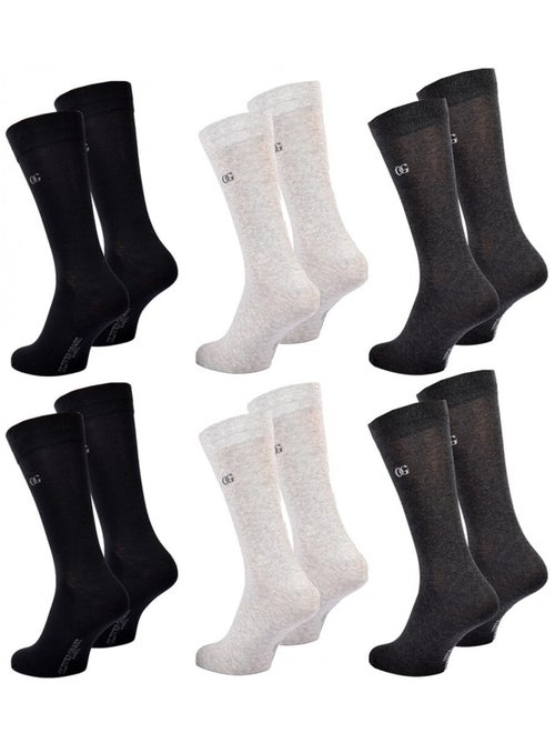 Chaussettes Homme OLIVER GRANT - Pack de 6 - Kiabi Chaussettes Homme OLIVER GRANT - Pack de 6 - Kiabi
