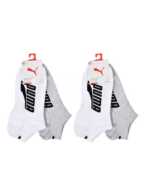Chaussettes homme PUMA SNEAKER - Pack de 4 - Kiabi Chaussettes homme PUMA SNEAKER - Pack de 4 - Kiabi