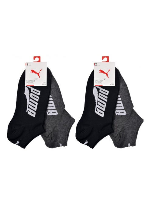 Chaussettes homme PUMA SNEAKER - Pack de 4 - Kiabi Chaussettes homme PUMA SNEAKER - Pack de 4 - Kiabi
