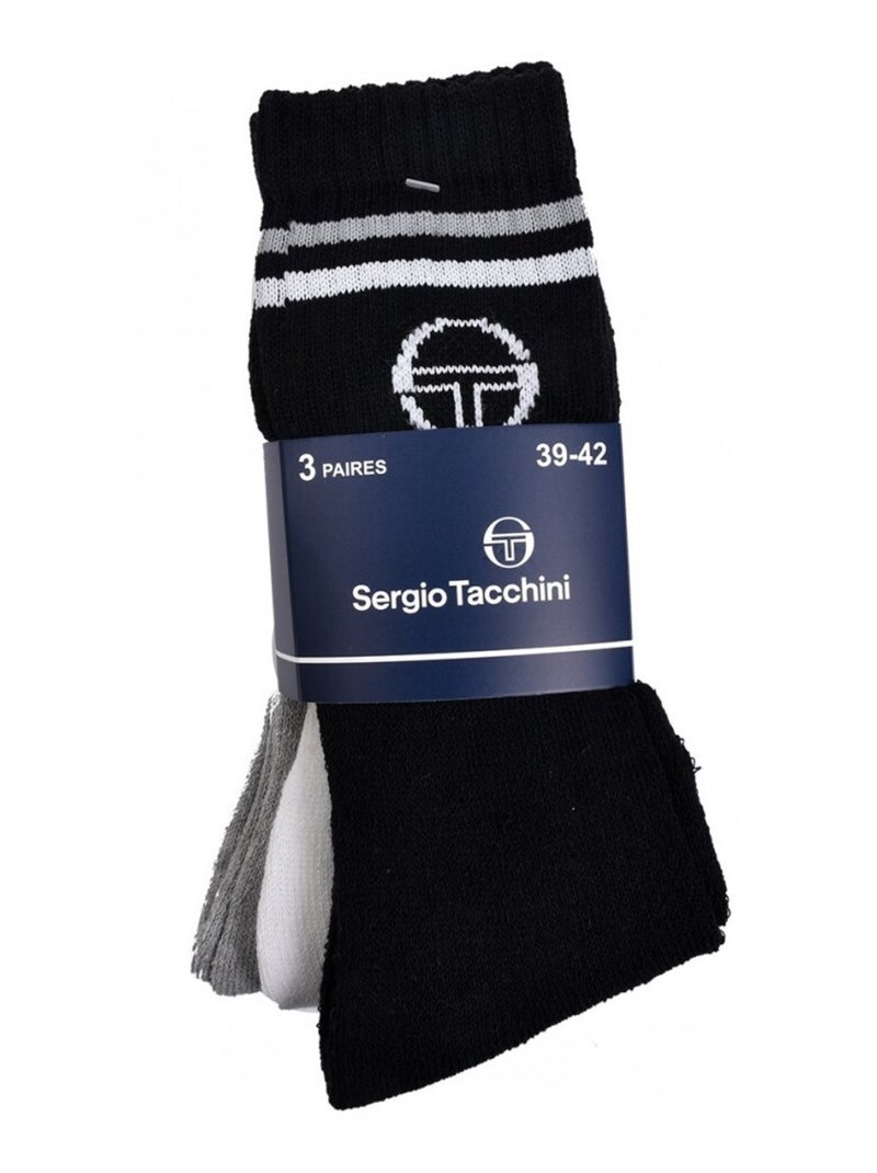 Chaussettes homme Sergio Tacchini Tennis - Pack de 6 Doré/or - Kiabi