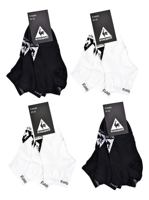 Chaussettes homme sneaker le coq sportif - pack de 12 - Kiabi