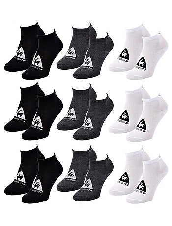 Chaussettes homme sneaker le coq sportif - pack de 9