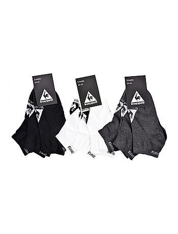 Chaussettes homme sneaker le coq sportif - pack de 9