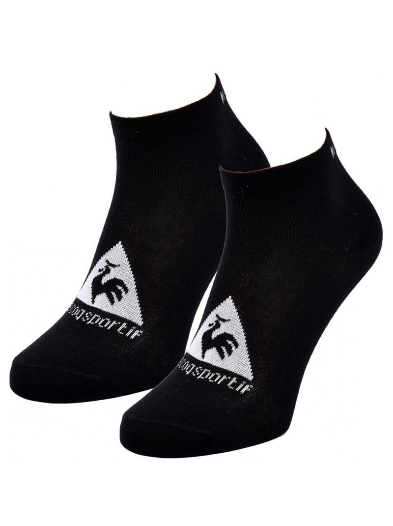 Chaussettes homme sneaker le coq sportif - pack de 9 Noir Gris anthracite Blanc - Kiabi