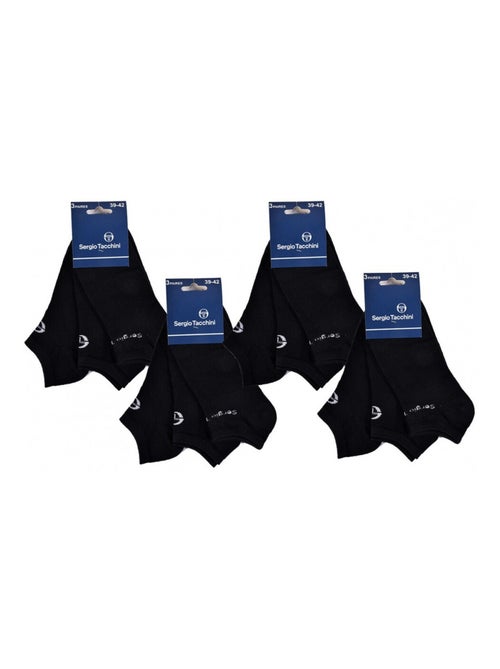Chaussettes Homme SNEAKER SERGIO TACCHINI - Pack de 12 - Kiabi