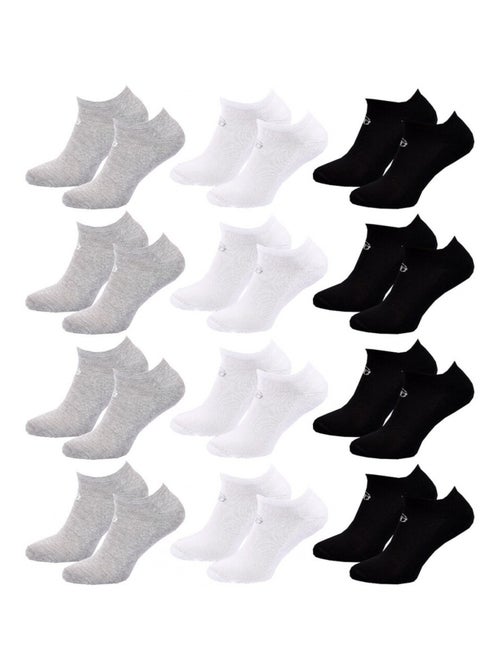 Chaussettes Homme SNEAKER SERGIO TACCHINI - Pack de 12 - Kiabi