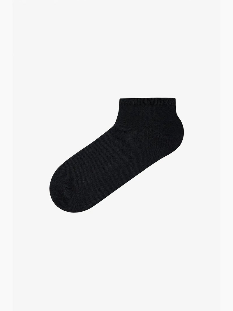Chaussettes homme super lot de 3 invisibles penti Noir - Kiabi