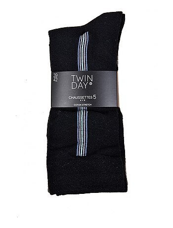 Chaussettes Homme TWINDAY - Pack de 5
