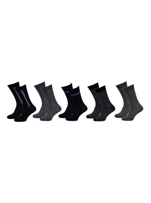 Chaussettes Homme TWINDAY - Pack de 5 - Kiabi Chaussettes Homme TWINDAY - Pack de 5 - Kiabi