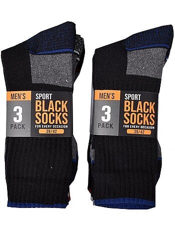 Chaussettes Homme TWINDAY SPORT -Assortiment modèles photos selon arrivages - Pack de 6