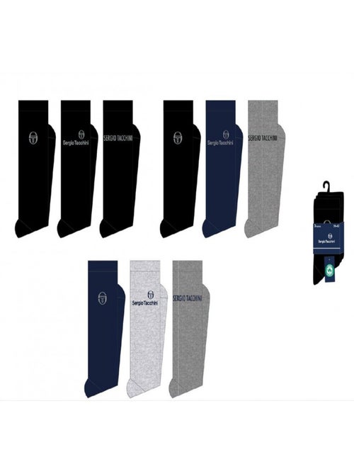 Chaussettes Homme VILLE SERGIO TACCHINI - Pack de 18 - Kiabi Chaussettes Homme VILLE SERGIO TACCHINI - Pack de 18 - Kiabi
