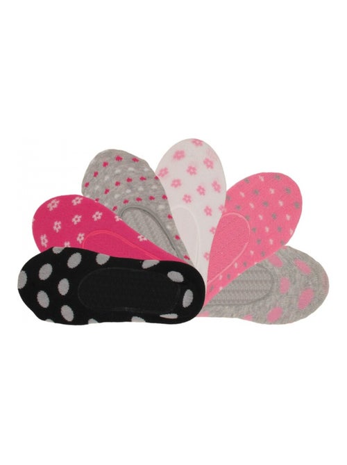 Chaussettes invisibles fille lot de 6 - Kiabi Chaussettes invisibles fille lot de 6 - Kiabi