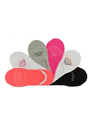 Chaussettes invisibles Kappa femme lot de 6