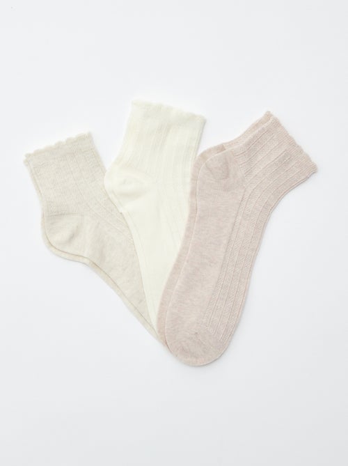 Chaussettes mi-hautes - Kiabi