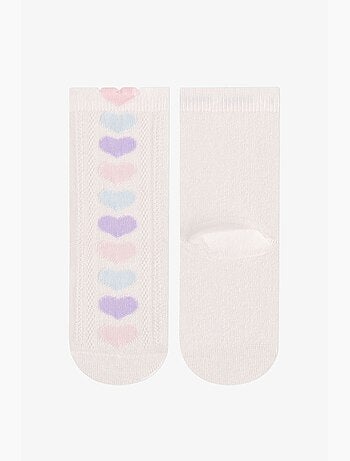 Chaussettes mi-hautes en coton licorne fille, paire penti