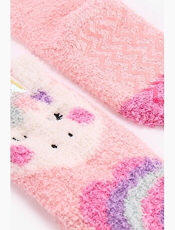 Chaussettes mi-hautes licorne fille penti