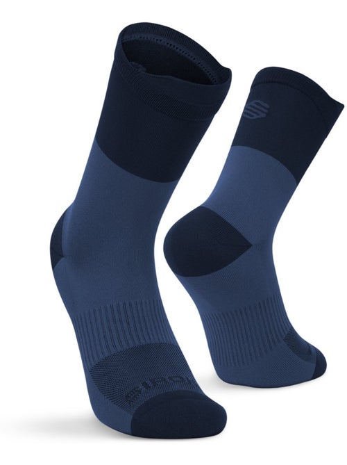 Chaussettes mi-hautes trail running randonnée homme et femme pindos - Kiabi