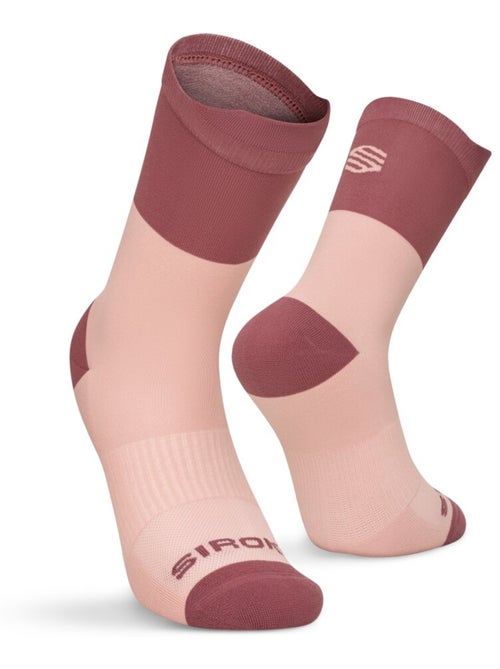 Chaussettes mi-hautes trail running randonnée homme et femme pindos - Kiabi