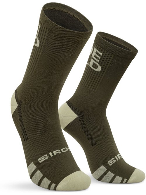Chaussettes mi-mollet cyclisme gravel cyclisme homme et femme gs2 - Kiabi