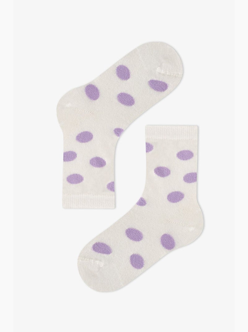 Chaussettes mi-mollet fille loving unicorn, paire penti Rose - Kiabi