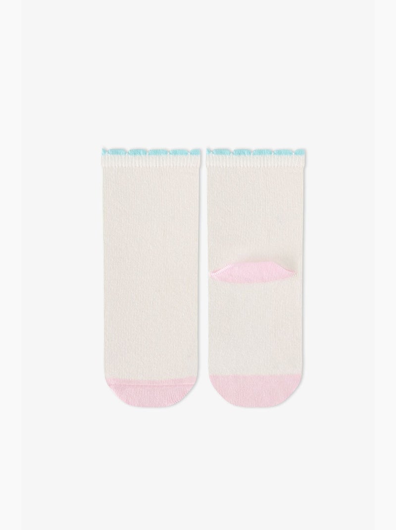 Chaussettes mi-mollet fille unicorn fantasy lot de 2 en coton penti Lavande - Kiabi