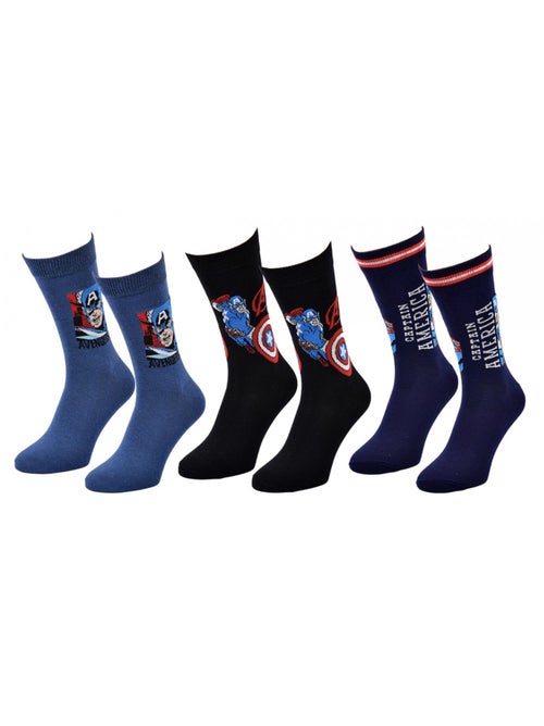 Chaussettes Pack Cadeaux Homme LICENCE - Pack de 3 - Kiabi Chaussettes Pack Cadeaux Homme LICENCE - Pack de 3 - Kiabi