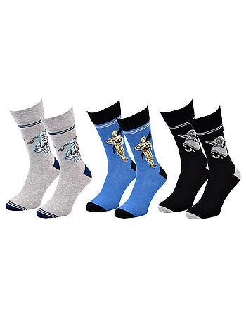 Chaussettes Pack Cadeaux Homme LICENCE - Pack de 3