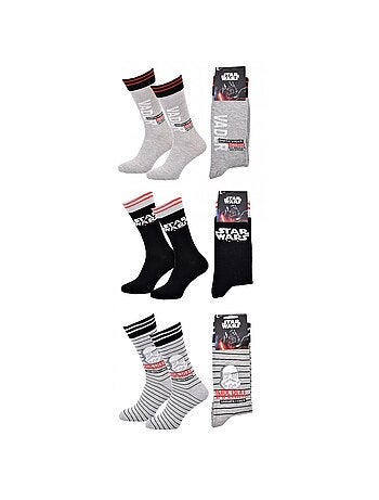 Chaussettes Pack Cadeaux Homme LICENCE - Pack de 3