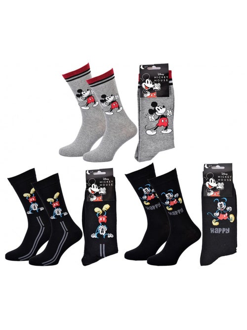Chaussettes Pack Cadeaux Homme LICENCE - Pack de 3 - Kiabi Chaussettes Pack Cadeaux Homme LICENCE - Pack de 3 - Kiabi