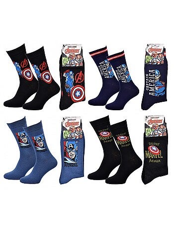 Chaussettes Pack Cadeaux Homme LICENCE - Pack de 4