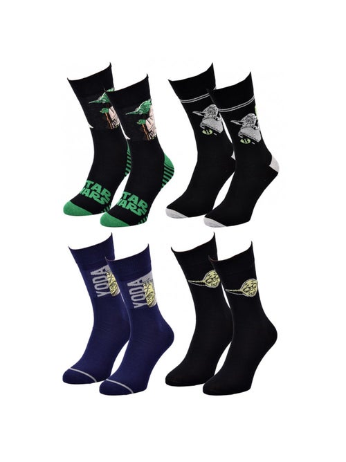 Chaussettes Pack Cadeaux Homme LICENCE - Pack de 4 - Kiabi Chaussettes Pack Cadeaux Homme LICENCE - Pack de 4 - Kiabi