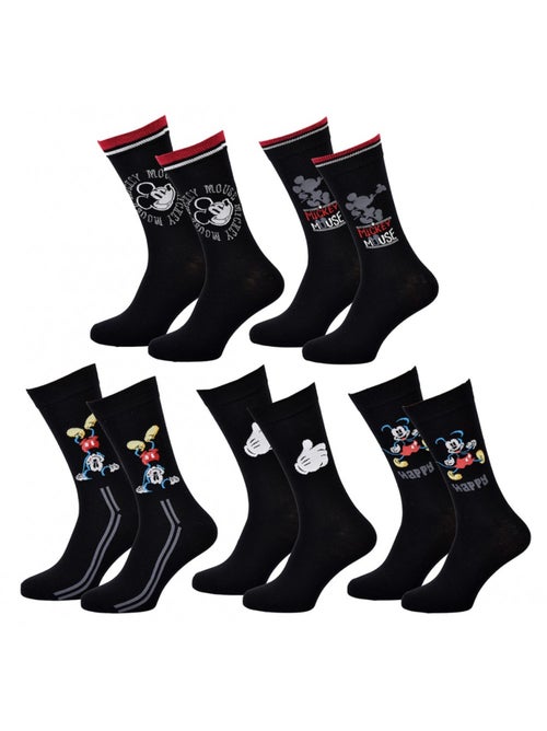 Chaussettes Pack Cadeaux Homme LICENCE - Pack de 5 - Kiabi Chaussettes Pack Cadeaux Homme LICENCE - Pack de 5 - Kiabi