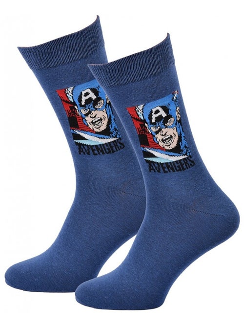Chaussettes Pack Cadeaux Homme MARVEL AVENGERS - Kiabi Chaussettes Pack Cadeaux Homme MARVEL AVENGERS - Kiabi