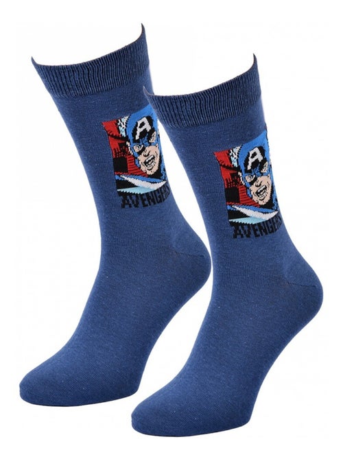 Chaussettes Pack Cadeaux Homme MARVEL AVENGERS - Kiabi Chaussettes Pack Cadeaux Homme MARVEL AVENGERS - Kiabi