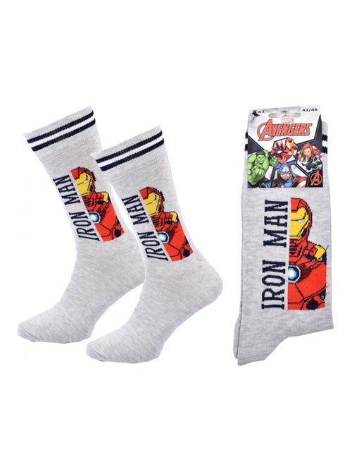 Chaussettes Pack Cadeaux Homme MARVEL AVENGERS - Kiabi Chaussettes Pack Cadeaux Homme MARVEL AVENGERS - Kiabi