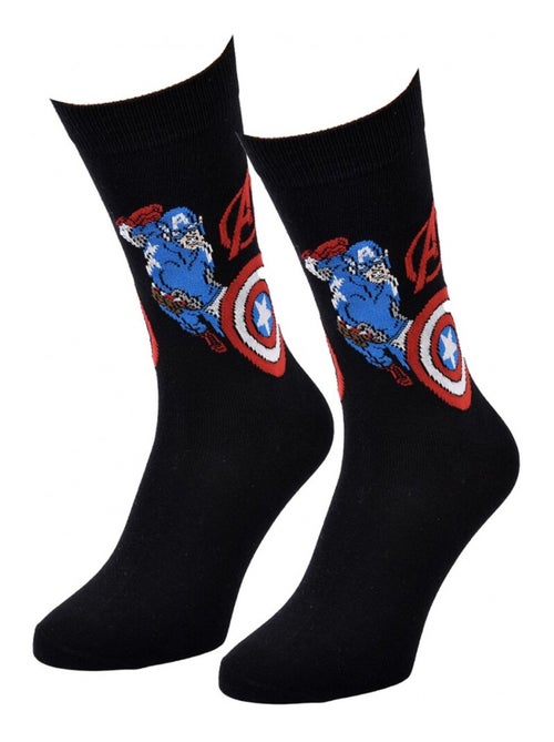 Chaussettes Pack Cadeaux Homme MARVEL AVENGERS - Kiabi Chaussettes Pack Cadeaux Homme MARVEL AVENGERS - Kiabi