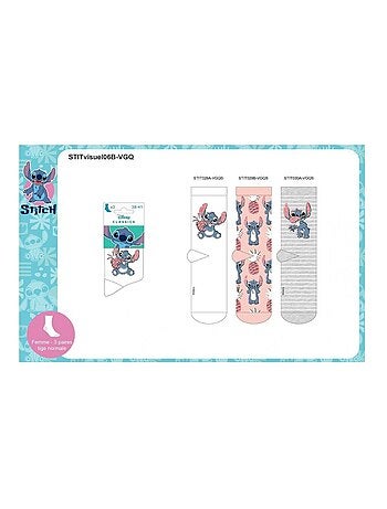 Chaussettes Pack Femme LILO ET STITCH - Pack de 3