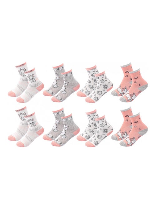 Chaussettes Pack Fille DISNEY CLASSIC - Pack de 8 - Kiabi Chaussettes Pack Fille DISNEY CLASSIC - Pack de 8 - Kiabi